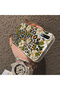 Samsung Galaxy A30/A20 Compatible Aesthetic Flower-Leopard Pattern Case Acrylic Hard Back Silicone Edge - 4