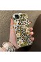 Xiaomi Poco C31 Compatible Aesthetic Floral-Leopard Pattern Case Acrylic Hard Back Silicone Edge - 2