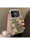 Tecno Pova 6/Pova 6 Pro 5g Compatible Aesthetic Flower-Leopard Pattern Case Acrylic Hard Back Silicon Edge - 2