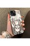 حافظة متوافقة مع هاتف iPhone 13 Mini مزينة بنمط رسوم متحركة على شكل ثعلب جودي، مصنوعة من الأكريليك الصلب وحافة من السيليكون - 2