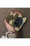 Vivo X200 Pro Compatible Aesthetic Floral-Leopard Pattern Case Acrylic Hard Back Silicone Edge - 4