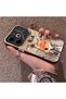 Case for Tecno Pova 6/Pova 6 Pro 5g Compatible Cartoon Fox Nick Pattern Case Acrylic Hard Back Silicon Edge - 3
