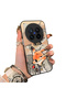 Vivo X300 Pro Compatible Cartoon Fox Nick Patterned Case Acrylic Hard Back Silicon Edge