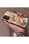 Samsung Galaxy A32 4g Compatible Cartoon Fox Nick Patterned Case Acrylic Hard Back Silicon Edge - 3