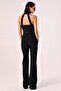 Neck Strap Wrap Collar Jumpsuit - 3