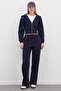3 Threaded Waist Tie-Up Sweatpants with Stopper - 2