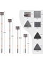Baseboard Cleaner Tool with Handle,Wall Cleaner mop with Squeegee, Baseboard Cleaning Tool，8 - 6