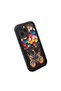 iPhone 11 Pro Compatible Black Silicone Bicycle Girl Balloon Pattern Shock-Absorbing Protective Case with Camera Protection - 3