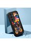Samsung Galaxy S24 Plus Compatible Black Silicone Bicycle Girl Balloon Pattern Shock-Absorbing Protective Case with Camera Protection - 2