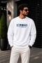 Men's Stay Strong Never Give up Motto Crew Neck Casual Regular Fit Sweatshirt