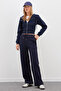 3 Threaded Waist Tie-Up Sweatpants with Stopper - 4