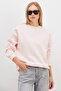 3 Yarn Basic Crew Neck Oversize Sweatshirt - 6