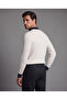 Men's collar zippered shirt collar knitwear - 2