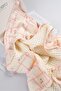 Muslin & Waffle Fabric 100% Cotton Baby and Children Bathrobe Towel (Cherry) - 6
