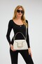 Italian Design 100% Genuine Leather Women's Hand and Shoulder Bag - Handcrafted Italian Style Crossbody Model - 3
