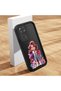 Redmi Note 11/Note 11S Compatible Black Silicone Case Cute Cartoon Girl Pattern Camera Protected Shock Absorbing Protective Case - 3