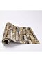 Faux Stone Veneer Peel and Stick Wallpaper, Multi-Color Brick Pattern