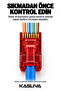 100 Pcs Red Rj45 Smart End - Easy Pass through Hole Connector Cat5 Cat6 - 3