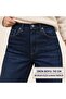 Massi Wide Leg Stretch Fabric Closed Leg Jeans - 5