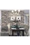 Peel & Stick Stone Brick Wallpaper, Self-Adhesive Removable Vinyl Wall Covering, Grey Beige - 4