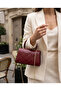 Burgundy Look Women's Shoulder Bag - 2