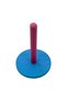 Natural Wooden Towel Napkin Holder Wooden Paper Holder (White Pine)(Pink Blue)(1 Piece) - 4