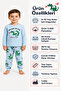 100% Cotton Children's Long-Sleeve Thin Pajama Set