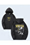 New Season Nirvana Printed Oversize Sweatshirt, 3 Yarn Soft Fabric