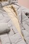 Gray Girls' Plush Fur Inside, Tassel Detailed, Removable Hooded, Long Cut Coat 24868 - 6