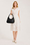 Oval Side-Trocked Piece Stitched Bag