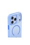 iPhone 18 Pro Compatible Case M-Safeli Anti-Yellowing Resistant Icesense Series Cover Light Blue - 2