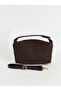 Özmarka New Season Brown Suede Women's Shoulder Bag - 2