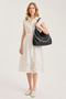 Chain Detailed Shoulder Strap Bag
