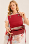 Mini Box Scarf Detailed Magnet Closure Bag - 3