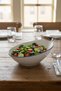 Truva Ellipse Salad Bowl 22cm Rim Navy Blue - 3