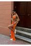 Women's Knitted Pleated Fabric Dress - 2