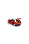 1:22 Scale Simulation Alloy Track Sports Miniature Model Diecast Metal Pull Back Action Car Toy with Light Sound and 6 Openable Doors-Red - 4