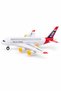 A380-Style Electric Toy Airplane for Kids Ages 3+ – Battery-Operated Passenger Plane with Flashing Lights, Sound Effects, 4 Engines & Rolling Landing Gear – Red/Blue Assorted - 5
