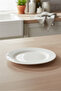 Tuna Serving Plate (with Sides) 23 cm Cream - 2