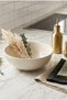Truva Ellipse Salad Bowl 22cm Cream - 3