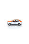 1:22 Scale Simulation Alloy Track Sports Miniature Model Diecast Metal Pull Back Action Car Toy with Light Sound and 6 Openable Doors-Orange - 2