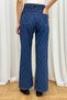 Jacquard Denim Trousers 86-0278 - 6