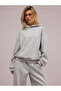 Unisex Women's Men's Unprinted Comfortable Fit Oversize 3 Thread Hooded Hoodie and Baggy Sweatpants - 2
