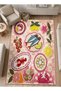 Sdt Mixed Patterned Modern Woven Base Decorative Carpet Sdtamor1508 - 2