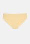 Pink-Yellow 3-Piece Plain Hipster Panties with Lace Detail at the Waist and Legs - 6