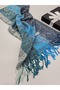 Paisley Patterned Double-Sided Rota Series Jacquard Shawl 70 X 200 cm – Soft Textured - 4