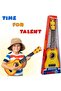 Kids 4 String Angle Wood Guitar 23 inch Music Learning Toy for Kids Age 3+ (Yellow) - 4