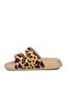 Sand Adjustable Double-Striped Patterned Soft Sole Women's Slippers 7511 - 4