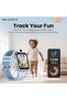 Kiddotime Alpha S Kids Smart Watch for Boys Girls, 4G GPS Tracker Smartwatch, Video Calling, Voice Call, SOS Emergency, Camera, Voice Chat, IP67 Waterproof, Parental Control App (Blue) - 7