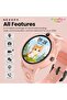 KiddoTime Alpha R Kids Smart Watch for Boys Girls, 4G GPS Tracking Smartwatch, Video Calling, SOS Emergency, Camera, Voice Chat, IP67 Waterproof, Parental Control App (Pink) - 3
